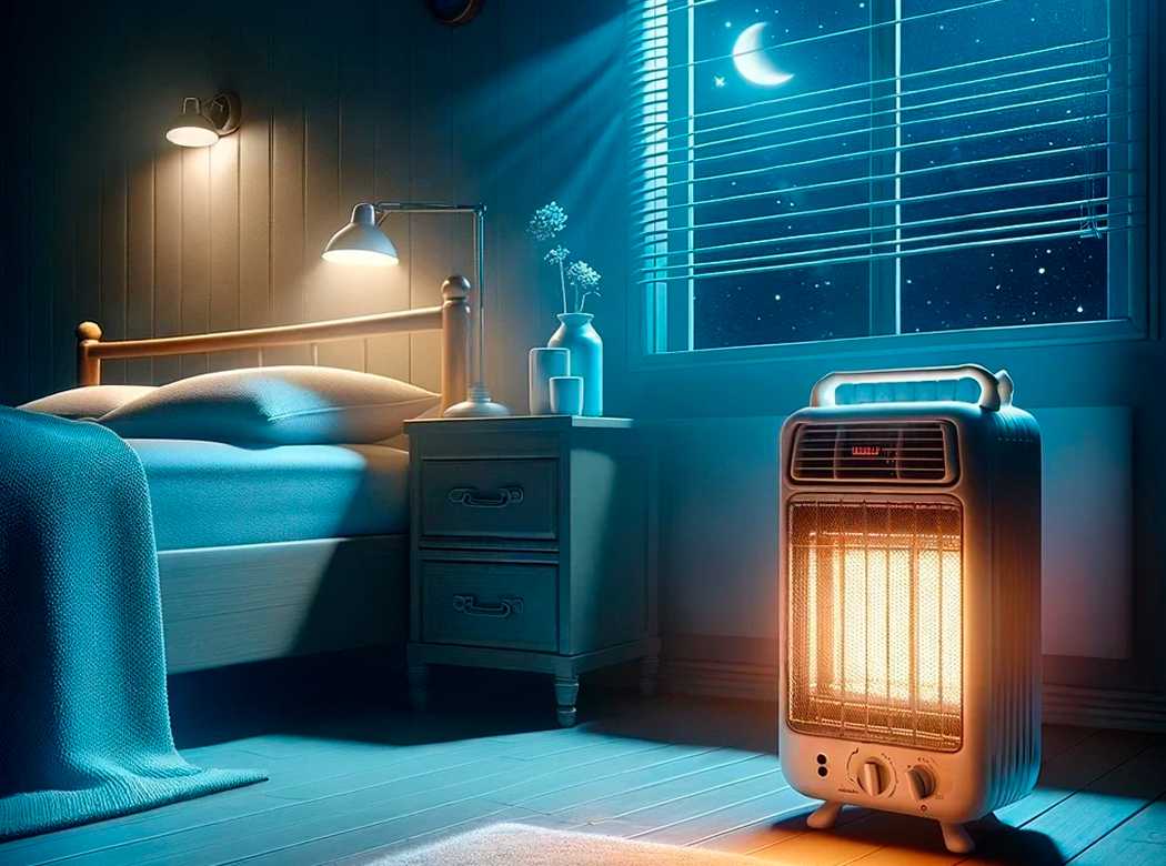 ¿Qué debes saber antes de dejar una estufa de gas butano encendida durante la noche?