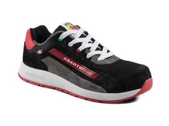 Zapato seguridad s3 abarth 595 negro / rojo talla 39