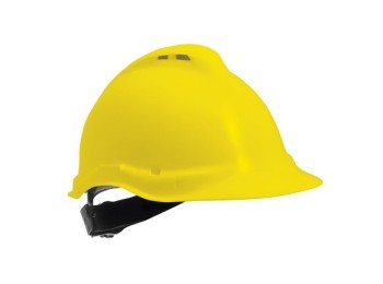 Casco jumbo con rueda amarillo