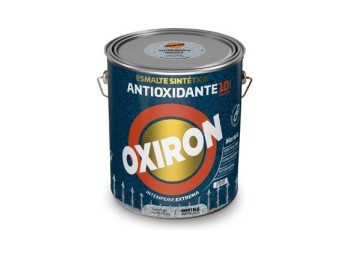 Esmalte antioxidante oxiron martele 750 ml gris plata