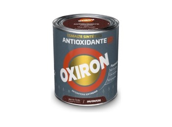 Esmalte antioxidante oxiron pavonado 750 ml marron oxido