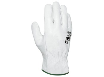 Guante piel flor vacuno driver natural talla 11