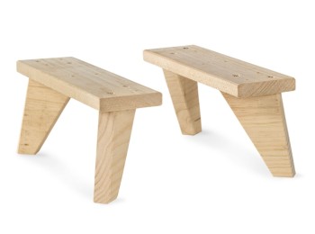 Patas dinamic juego 2 patas 13,5 cm alt.