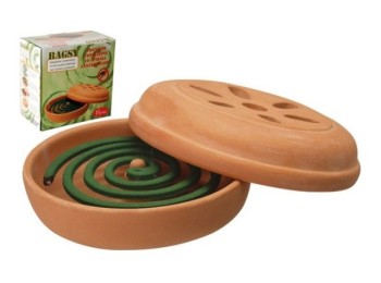 Quemador antimosquitos espiral citronela