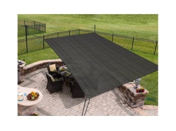 Toldo vela sombreo rectangular ready to hand 2,19x3,9 m gris