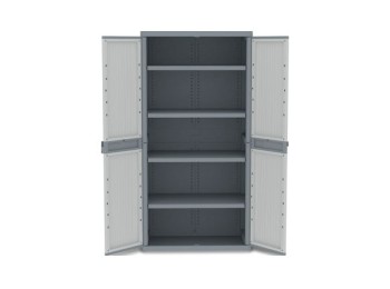 Armario resina con estantes jumbo xl wave 180 x 89,7 x 53,7