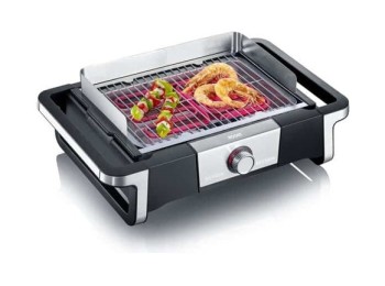 Barbacoa electrica senoa boost 3000 w 41,5 x 24 cm