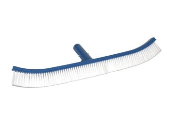 Cepillo piscina curvo 45cm conexion clip