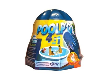Cloro tratamiento mensual poolpo 250 gr para piscinas de 10