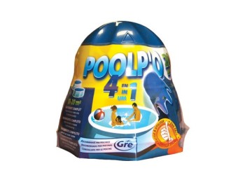 Cloro tratamiento mensual poolpo 500 gr para piscinas de 20