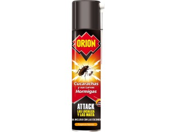 Insecticida attack cucarachas y hormigas orion 400 ml