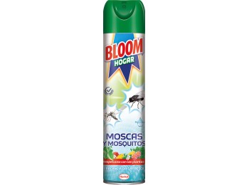 Insecticida hogar moscas y mosquitos bloom 600 ml