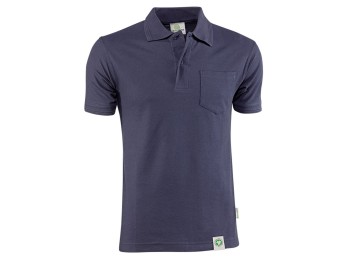 Polo algodon organico marino talla m
