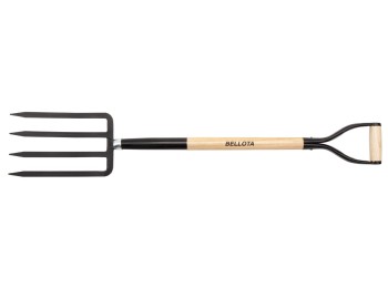 Horca cavar espiga con mango anilla 270 x 190 mm