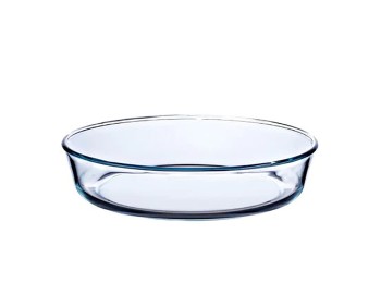 Bandeja vidrio horno pyrex redondo - Ø25 cm