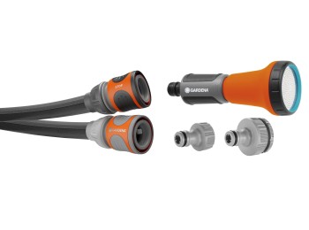 Manguera textil liano con accesorios Ø 13 mm 10 m