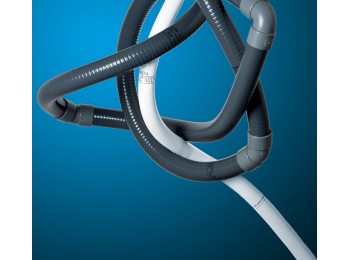 Tuberia flexible pvc hidrotubo Ø 35 x 40 gris 50 mt