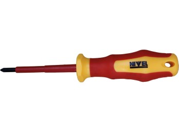 Destornillador punta phillips aislado 1000 v ph 1 x 80 mm