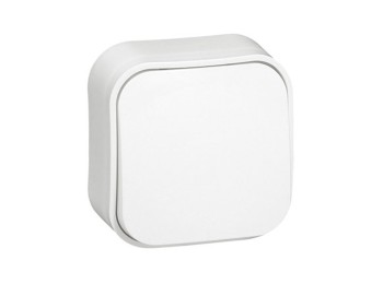 Pulsador blanco ip21 forix