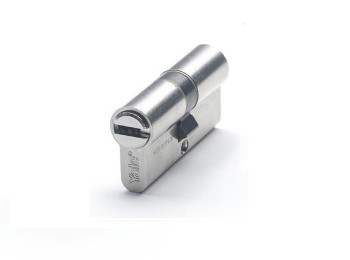 Cilindro yl6 leva larga doble embrague 30-30 niquel, 5 llave