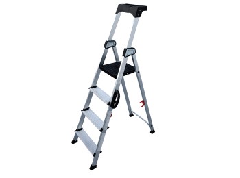 Escalera aluminio profesional 6 peldaños