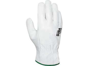 Guante piel flor vacuno driver natural talla 8