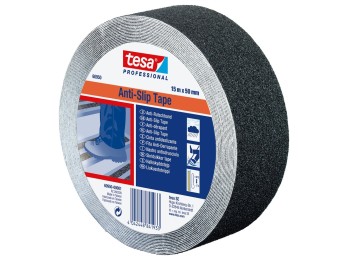 Cinta antideslizante negro 15 m x 25 mm