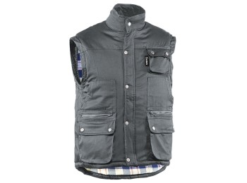 Chaleco multibolsillos algodon westport gris talla l