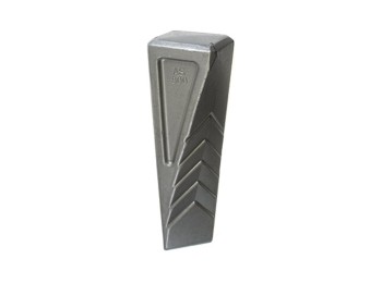 Cuña helicoidal aluminio partir troncos 20 cm