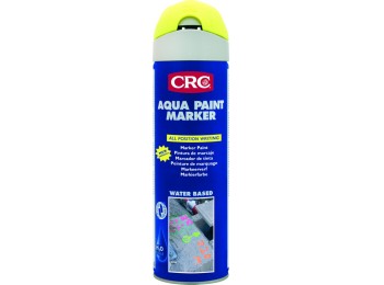 Pintura marcaje crc amarillo spray 500ml aqua paint 30010-aa