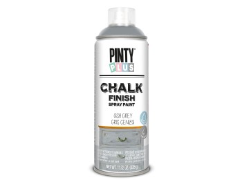 Pintura spray chalk 520 cc gris ceniza
