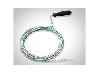 Desatascador de muelle para tuberias 3 m x 5 mm