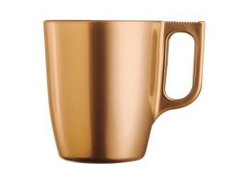 Mug metalizado flashy 25 cl-oro