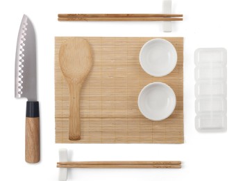 Sushi set regalo 12 piezas - incluye cuchillo