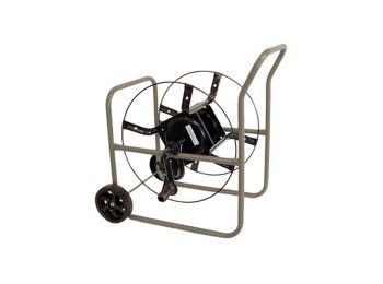Carro portamanguera metalico profesional 70 m Ø 15 mm