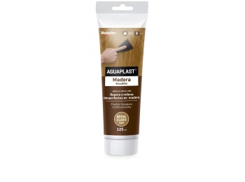 Masilla reparacion madera aguaplast 125 ml 2281 nogal claro