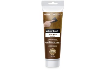 Masilla reparacion madera aguaplast 125 ml 2282 nogal oscuro