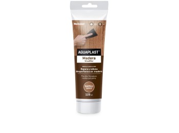 Masilla reparacion madera aguaplast 125 ml 3559 sapeli