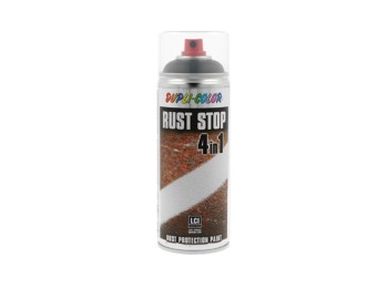 Pintura antioxidante spray rust stop 400 ml ral 9005 negro