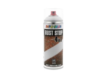 Pintura antioxidante spray rust stop 400 ml ral 9010 blanco