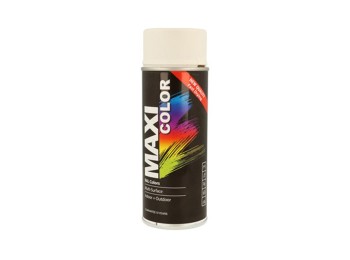 Pintura spray maxi color mate 400 ml ral 9010 blanco puro