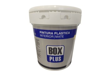 Pintura plastica interior mate box plus 20 kg blanco