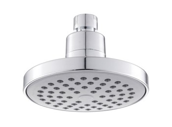 Rociador de ducha tipo lluvia 1 funcion Ø 12 cm abs cromado