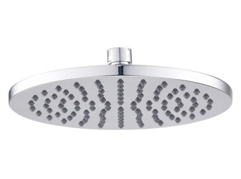 Rociador de ducha tipo lluvia 1 funcion Ø 20 cm abs cromado