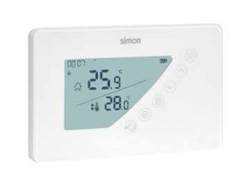 Termostato digital programable semanal simon