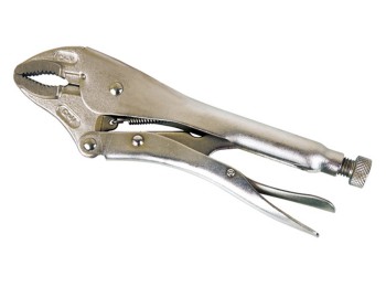 Alicate de presion grip universal boca curva 250 mm / 10´