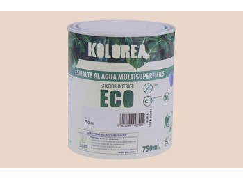 Esmalte al agua eco satinado kolorea 750 ml avellana