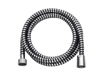 Flexo para ducha 175 cm pvc reforzado conectores de zinc y a