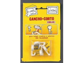 Gancho cuadros max.14kg colis