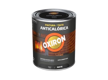 Pintura anticalorica oxiron titan 750 ml negro